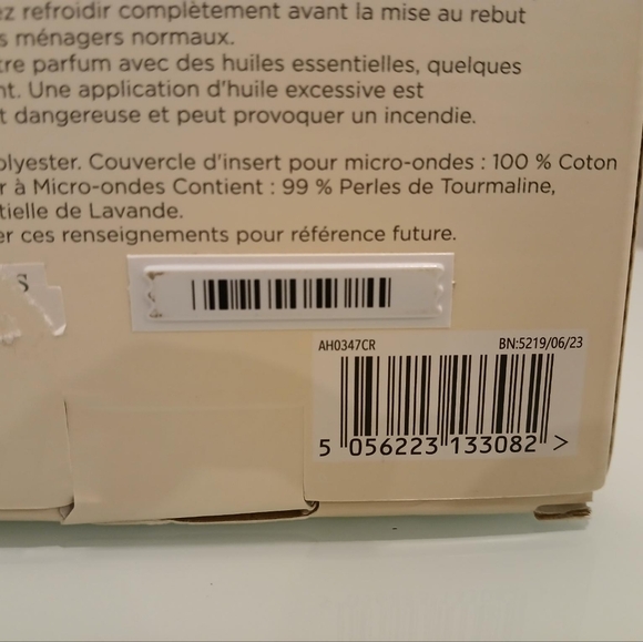 Aroma Home Cream Faux Fur Microwavable Mule Slippers - Picture 7 of 11